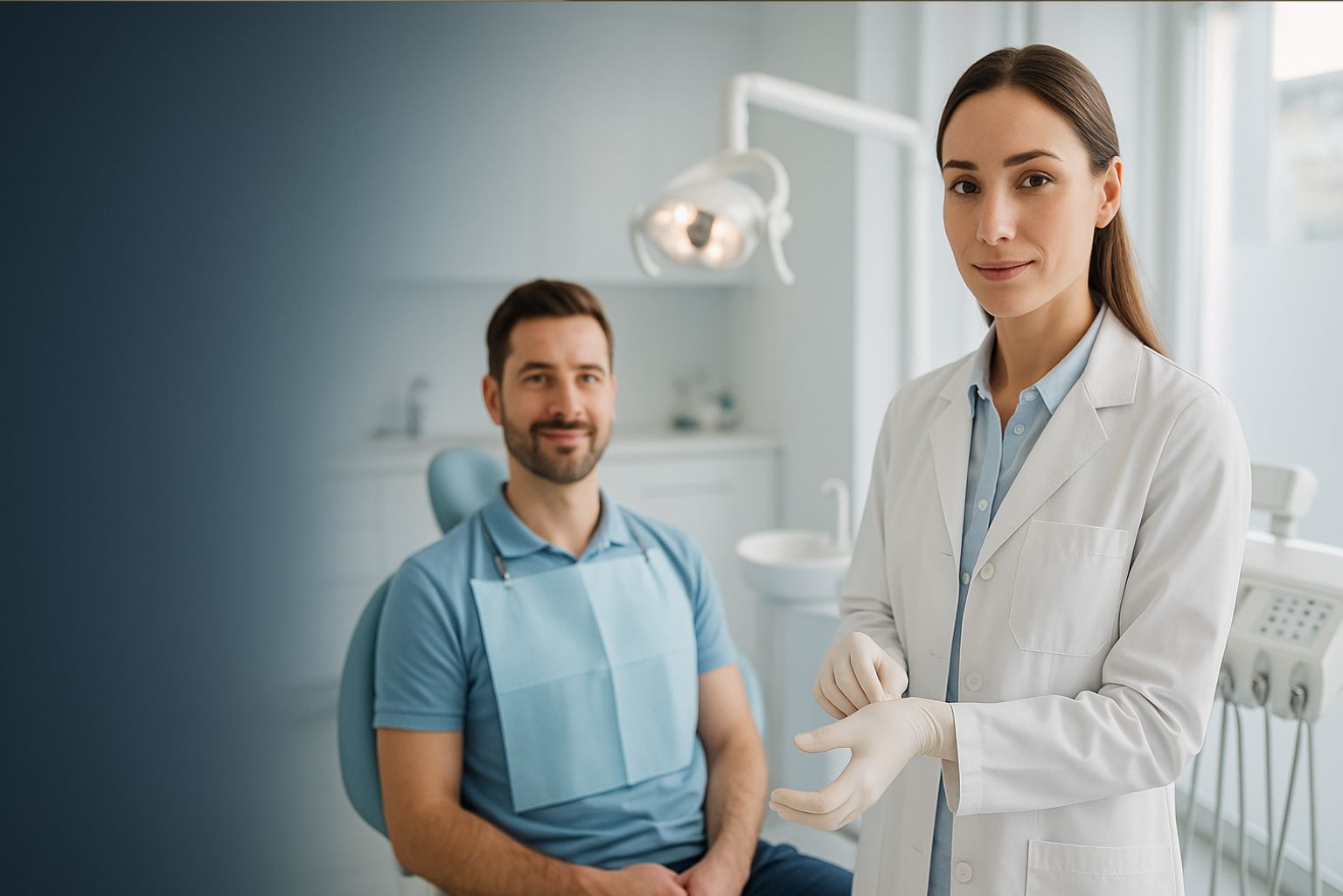Soins dentaires en clinique